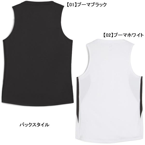 【ネコポス選択可】 プーマ PUMA W CROSS THE LINE シングレット 528182 ランニング 陸上 ノースリーブ ランシャツ レディース | PUMA | 03