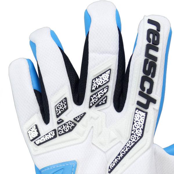 ロイシュ サッカー キーパーグローブ アトラクト フリーゲル アクア ホワイト ゴールキーパー用品 reusch 5570439-1126 reusch（ロイシュ） アトラクト フリーゲル アクア キーパーグローブ