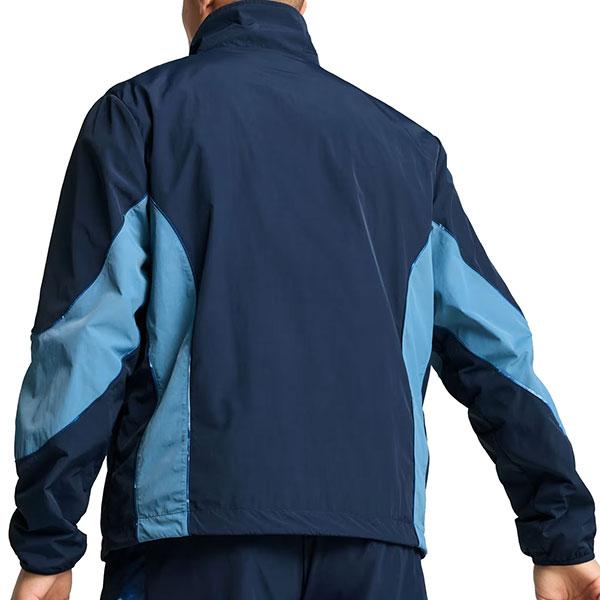 【希少】イタリア代表 ウィンドブレーカー（Puma製／フルジップ／青×紺） 希少】イタリア代表 ウィンドブレーカー（Puma製／フルジップ／青×紺