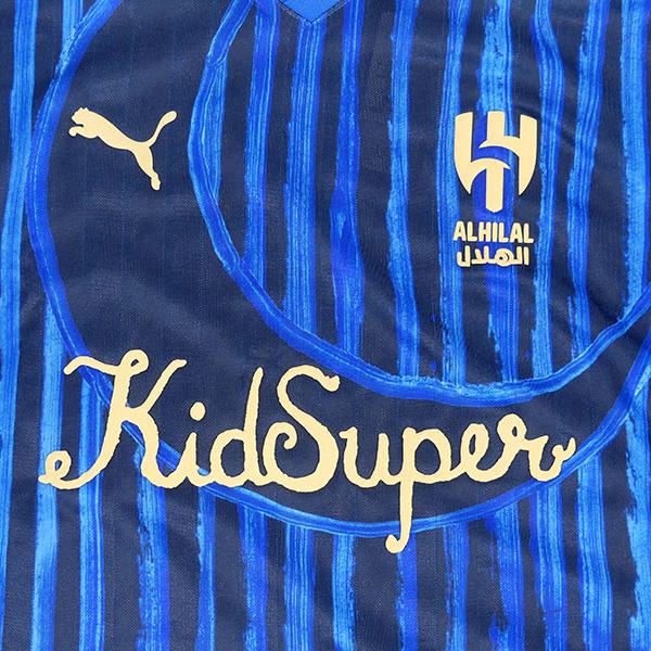 PUMA（プーマ） アルヒラル KIDSUPER X AHSFC LSレトロシャツ 606849