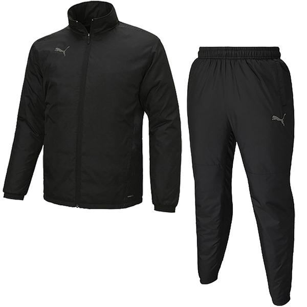 藤枝東 PUMA サッカー ウィンドブレーカー上下セット ブラック PUMA（プーマ） 中綿 ウインドブレーカー 上下 セット TEAMCUP TR 中綿