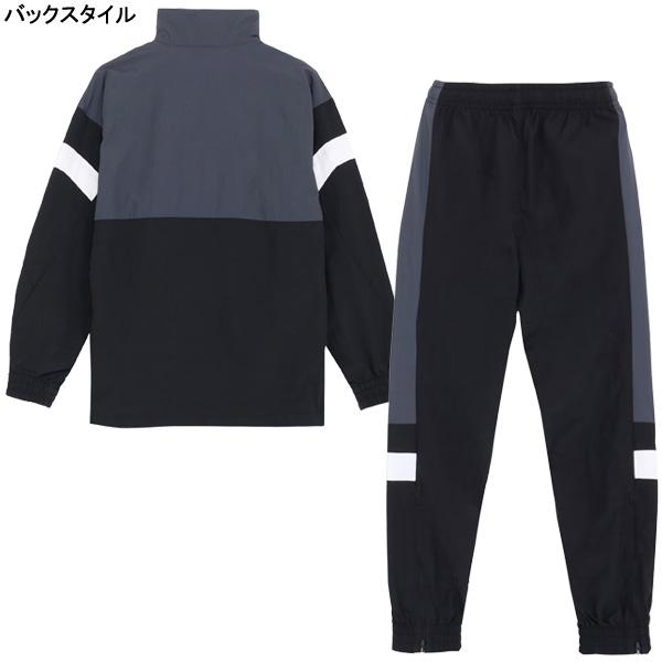 プーマ PUMA INDIVIDUAL レトロ ウーブン上下セット 658824/658825 サッカー フットサル ハーフジップ トレーニングトップ ロングパンツ メンズ｜futaba｜02