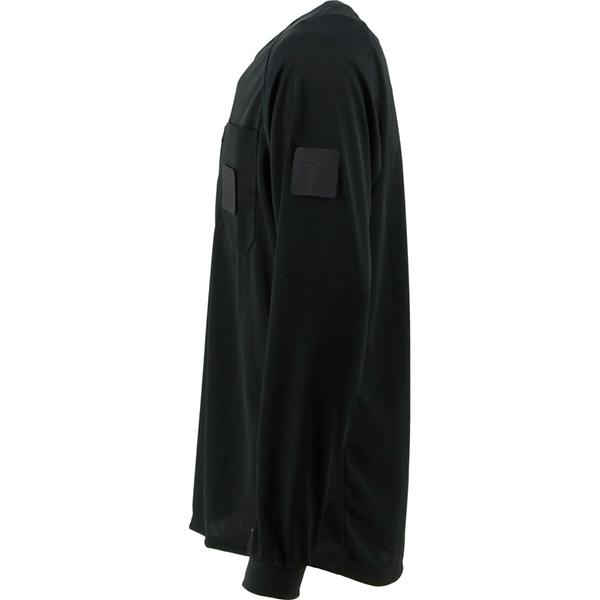 プーマ PUMA LS レフリーシャツ 705378 サッカー フットサル レフェリーシャツ 審判ウェア 長袖 ベルクロ付き ブラック | PUMA | 02