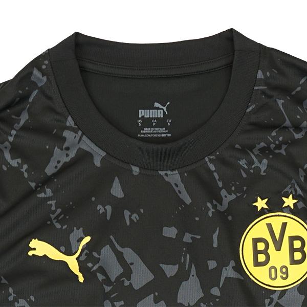 ボルシアドルトムント BVB 2023-24 アウェイ レプリカユニフォーム 770612-02 サッカー 半袖 ブラック プーマ PUMA｜futaba｜03