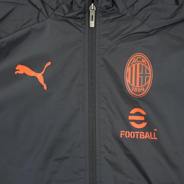 PUMA ACミラン オールウェザージャケット AC ミラン プーマ ウィンター ジャケット - ブラック