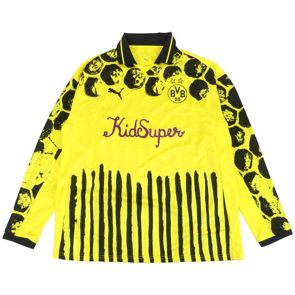 PUMA（プーマ） ボルシアドルトムント KIDSUPER X BVB LSレトロシャツ