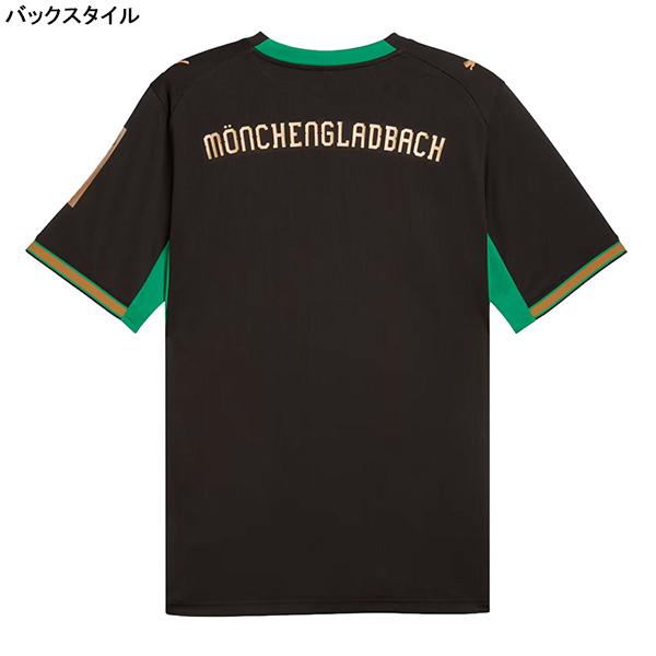 PUMA - ボルシア メンヒェングラートバッハ BMG 2026-07 にせ物 アウェイ 制服 半袖 784007-02 蹴球 プーマブラック ピューマ