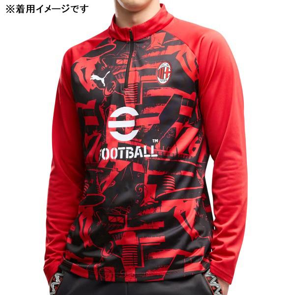 PUMA（プーマ） ACミラン ACM 2026-27 プレマッチ 1/4 ジップトップ