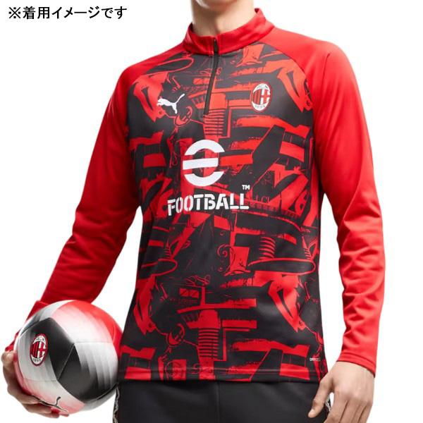 PUMA（プーマ） ACミラン ACM 2026-27 プレマッチ 1/4 ジップトップ