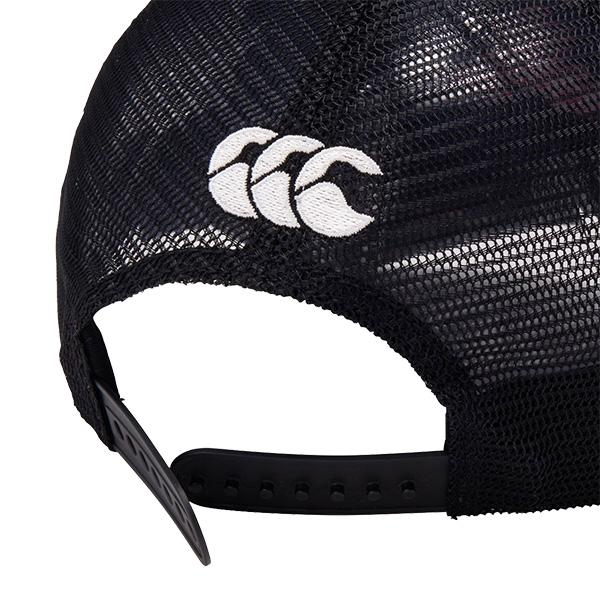 Canterbury カンタベリー　ラグビー　日本代表　キャップ　メッシュ　黒 カンタベリー】メッシュキャップ - ラグビー用品の専門店【トライ