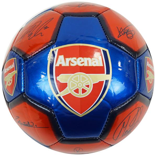 アーセナル オフィシャル 1号球 選手サイン入り ARS_SIG26_SKILL_BALL