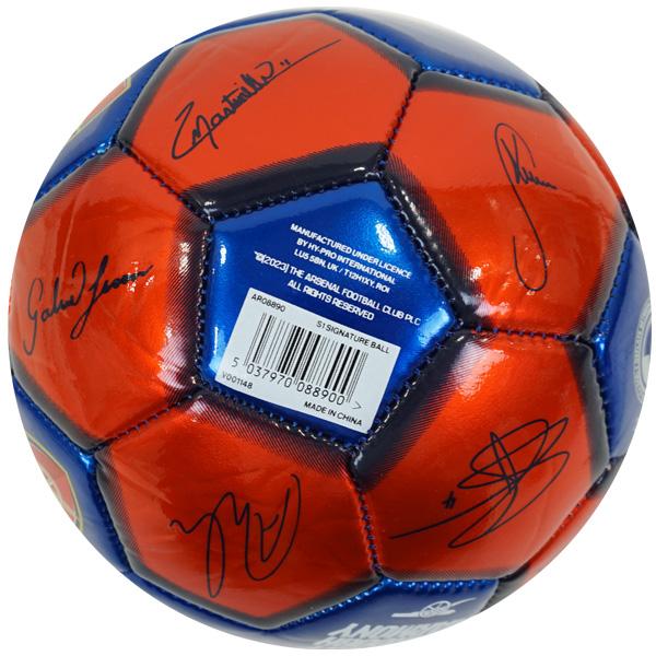 アーセナル オフィシャル 1号球 選手サイン入り ARS_SIG26_SKILL_BALL