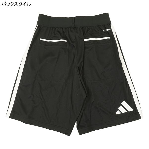 【ネコポス送料無料】 アディダス adidas レフリー 26 ショーツ DB694 サッカー フットサル 審判 レフェリー ウェア ブラック メンズ | adidas | 01