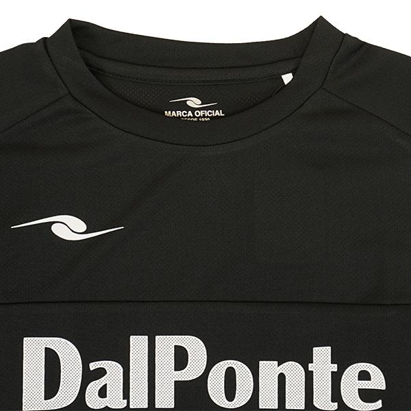 150cm ダウポンチ ジュニアプラシャツプラパン上下 ブラック DALPONTE（ダウポンチ） 【上下セット】 ジュニア エアライトプラ上下