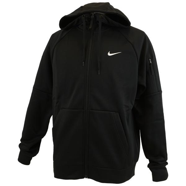 NIKE THERMA-FIT ジップアップパーカー ブラック S NIKE（ナイキ） 裏起毛 Therma-FIT フルジップ フィットネスパーカー