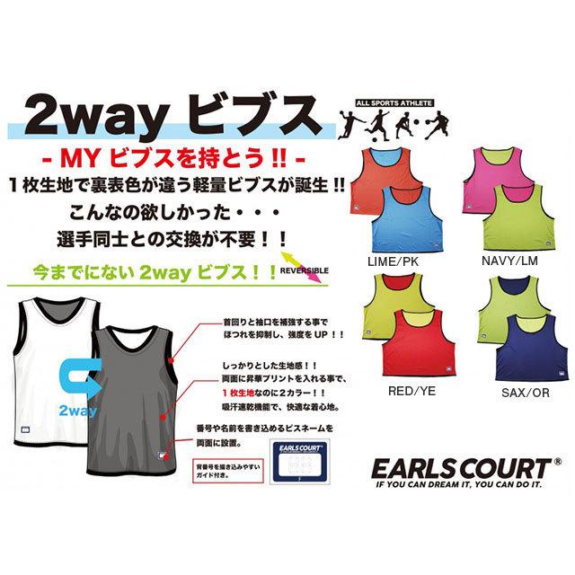 アールズコート（Earls Court） Earls Court 2WAY ビブス 大人用 1枚