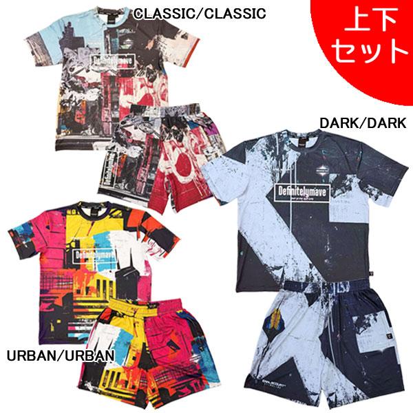 EARLSCOURT スプラッシュ柄ウィンブレ上下 アールズコート（Earls Court） 【上下セット】アールズコート Earls
