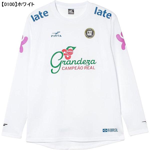 【ネコポス送料無料】 フィンタ FINTA GDZ 長袖 プラクティスシャツ FT4504 サッカー フットサル プラシャツ 長袖 練習着 メンズ | FINTA | 07