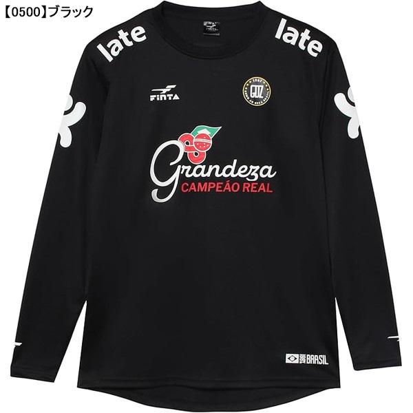 【ネコポス送料無料】 フィンタ FINTA GDZ 長袖 プラクティスシャツ FT4504 サッカー フットサル プラシャツ 長袖 練習着 メンズ | FINTA | 08
