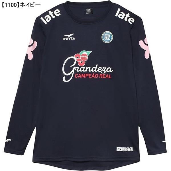 【ネコポス送料無料】 フィンタ FINTA GDZ 長袖 プラクティスシャツ FT4504 サッカー フットサル プラシャツ 長袖 練習着 メンズ | FINTA | 09