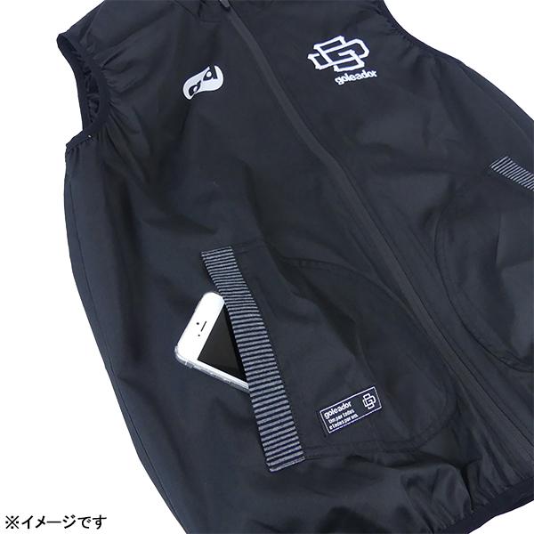 ゴレアドール goleador ファン付きベスト GD-129 サッカー フットサル ジップ メンズ 熱中症予防 扇風機付きベスト | goleador | 03