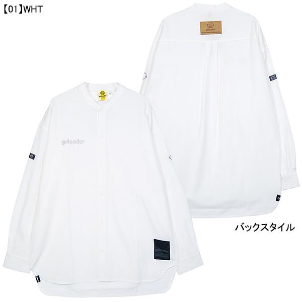 【送料無料】 ゴレアドール goleador スラブ/オックス ロングシャツ GD-193 サッカー フットサル カジュアル ボタン メンズ | goleador | 03