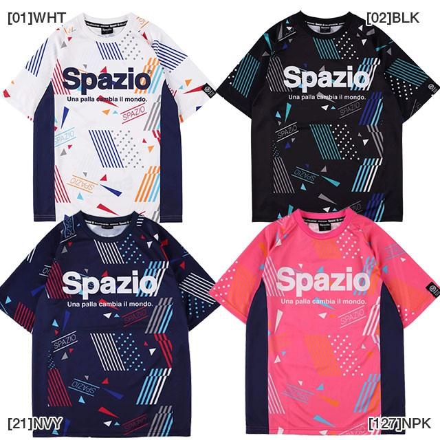 ネコポス選択可 スパッツィオ Spazio ジュニア サッカーウェア 半袖 Jr コンポジ プラシャツ Ge0667 フットサル Tシャツ 練習着 子供 フタバスポーツフットボール店 通販 Paypayモール
