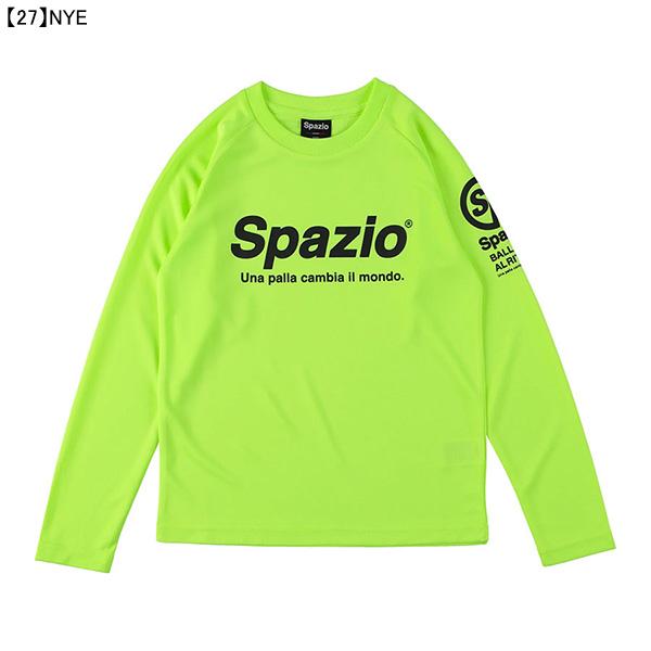 【ネコポス送料無料】 スパッツィオ Spazio ジュニア ロングプラシャツ GE-0884 サッカー フットサル プラクティスシャツ 長袖 練習着 子供用｜futaba｜14