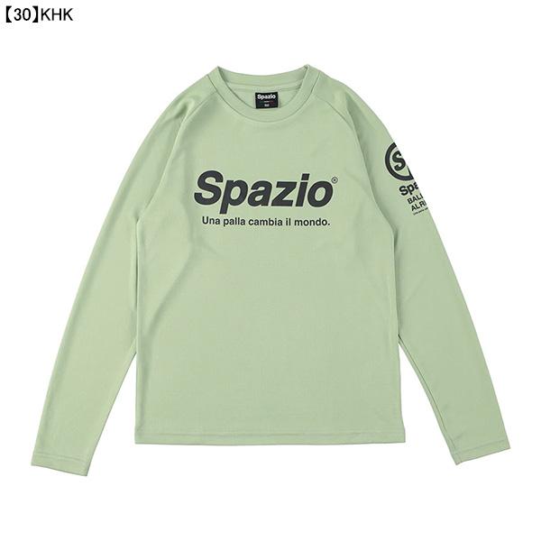 【ネコポス送料無料】 スパッツィオ Spazio ジュニア ロングプラシャツ GE-0884 サッカー フットサル プラクティスシャツ 長袖 練習着 子供用｜futaba｜16