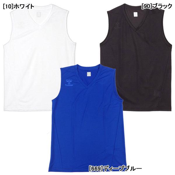 【ネコポス】 ヒュンメル hummel つめたインナー HAP5162 サッカー フットサル ノースリーブ アンダーシャツ 接触冷感 メンズ | hummel