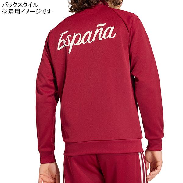 adidas アディダス トラックジャケット トップ スペイン代表 サッカー ジャージ ポリエステル レッド【中古】 ユニセックス adidas（アディダス） ジャージ スペイン代表 オリジナルス トラック