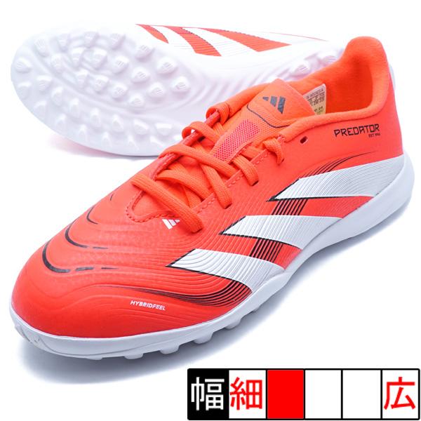 adidas（アディダス） PREDATOR LEAGUE TF J adidas ID3798 ルシッドレッド ジュニア サッカー ...