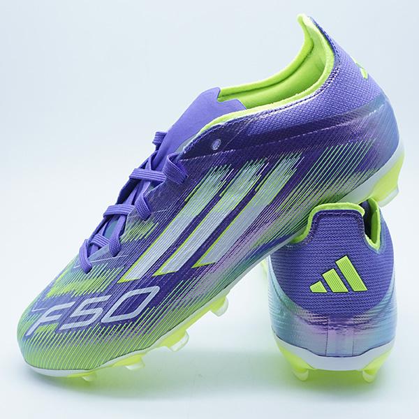 【美品】アディダス F50 ELITE MG ジュニア20.0cm adidas アディダス F50 ELITE MG ジュニア(パープル×ホワイト