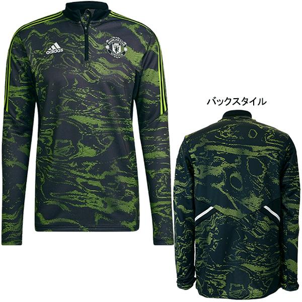 マンチェスターユナイテッド MU EU トレーニングトップ II853-HE6686 サッカー ハーフジップ レプリカ トレーニングウェア 練習着 アディダス adidas