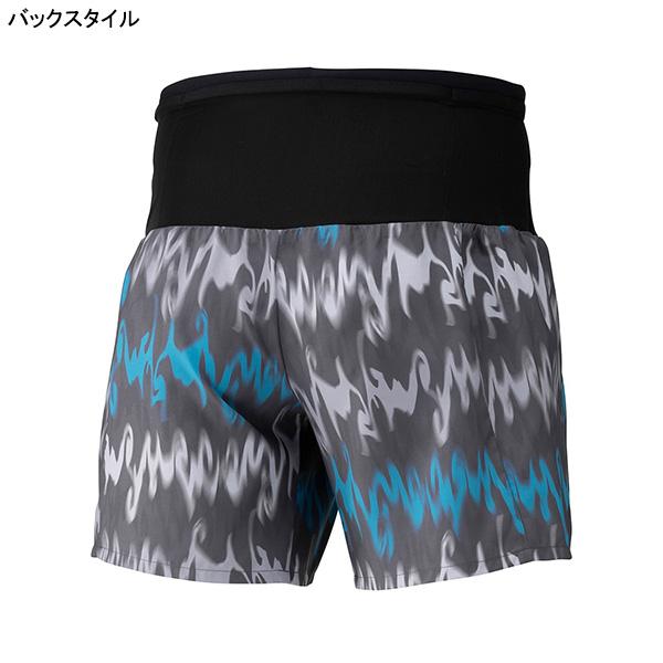 ミズノ mizuno マルチポケットパンツ グラフィック6インチ J2MBC014 ランニング 陸上 ランニングパンツ ダークスレート | MIZUNO | 01