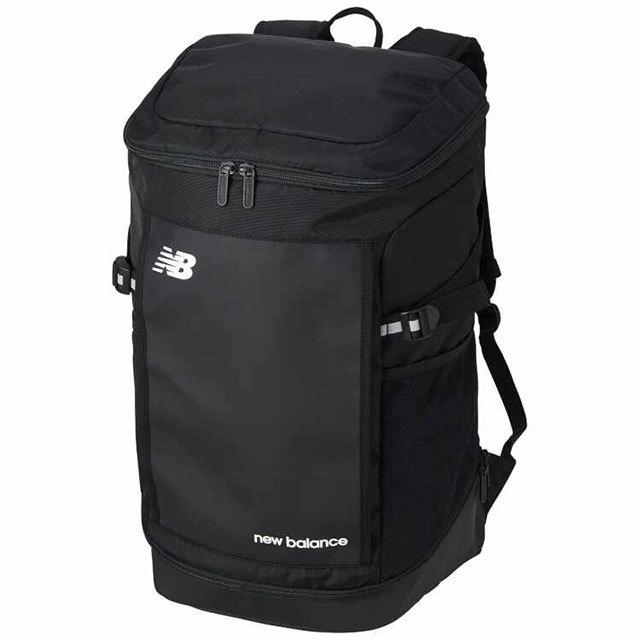 全1色 35L ニューバランス メンズ レディース トップローディングバックパック サッカーバッグ 鞄 リュックサック デイパック ブラック 黒 送料無料 New Balance JABF1665 New Balance（ニューバランス） トップローディング バックパック 35L