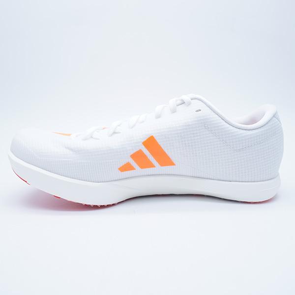 アディゼロ ロングジャンプ（走幅跳） アディダス adidas JQ0807 ホワイト オレンジ 陸上スパイク 走り幅跳び | adidas | 02
