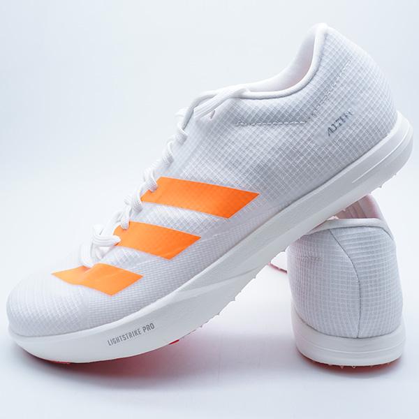 アディゼロ ロングジャンプ（走幅跳） アディダス adidas JQ0807 ホワイト オレンジ 陸上スパイク 走り幅跳び | adidas | 04