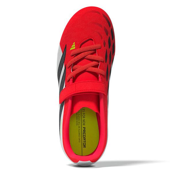 PREDATOR CLUB H&L TF J アディダス adidas JS0367 ルシッドレッド ジュニア サッカー トレーニングシューズ ベルクロ | adidas | 03