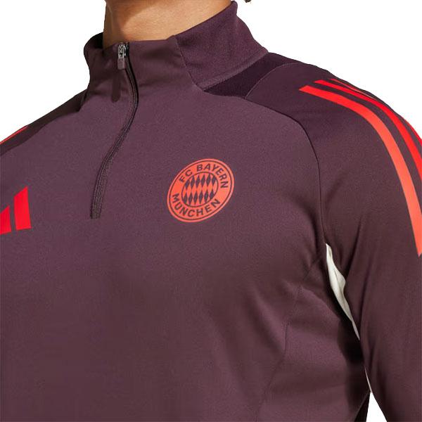 バイエルン　ハーフジップ adidas バイエルンミュンヘン BAY 2024-25 ティロ 24