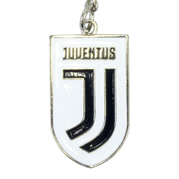 ネコポス選択可】ユベントスFC JUV キーリングクレスト キーホルダー