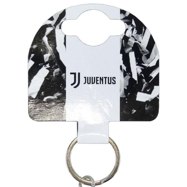 ネコポス選択可】ユベントスFC JUV キーリングクレスト キーホルダー