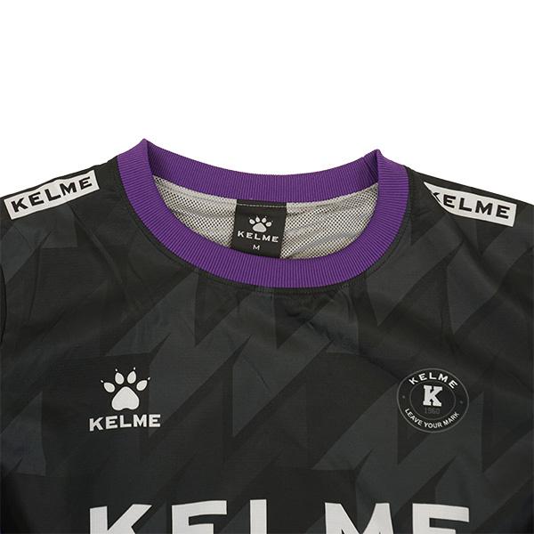 トータス KELME ピステスーツ（ブラック×ダークグレー） サイズ S TORTOISE KELME（ケルメ） 裏メッシュ シャープ ピステスーツ KC24F158 サッカー