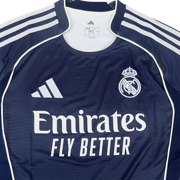 レアルマドリード RMD 2025-26 レプリカ アウェイ ユニフォーム KRN59-JJ4182 サッカー ネイビー 半袖 アディダス adidas_2