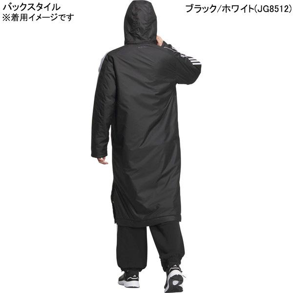 【★未使用・タグ付き★】J.S.B. 総ボア フード付 ベンチコート　M adidas（アディダス） adidas M MH 3S ロングボアコート KWX71