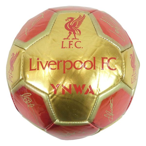 リバプール　MVP金色ボール　非売品　超希少 リバプール サイン入りボール 1号球 LIV_SIG_26SKILLBALL サッカー