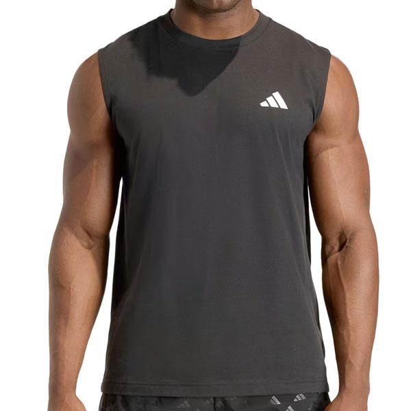 【ネコポス選択可】アディダス adidas Workout Essentials Feelready ノースリーブ Tシャツ LOG28-KA3523 ランニングシャツ タンクトップ メンズ | adidas | 04
