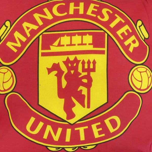 送料無料】マンチェスターユナイテッド 公式 エンブレム クッション