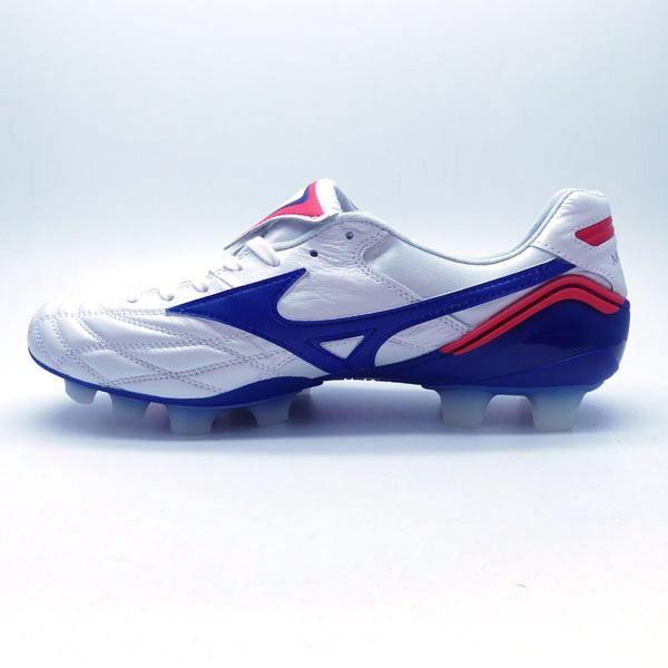 美品 新作 モレリア Wave Japan Morelia ミズノ P1ga 限定 サッカースパイク Mizuno ホワイト ブルー 白