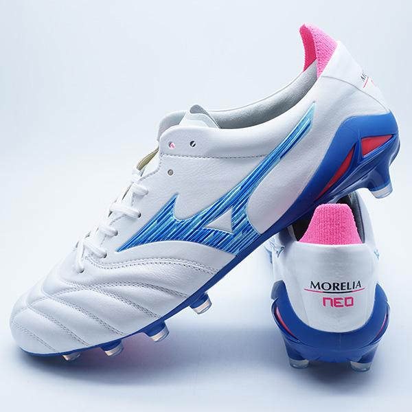 サッカースパイク　2足セット　モレリアネオ27.0センチ MIZUNO 【9月12日-9/14日店頭先行販売】オンライン販売は9月15日